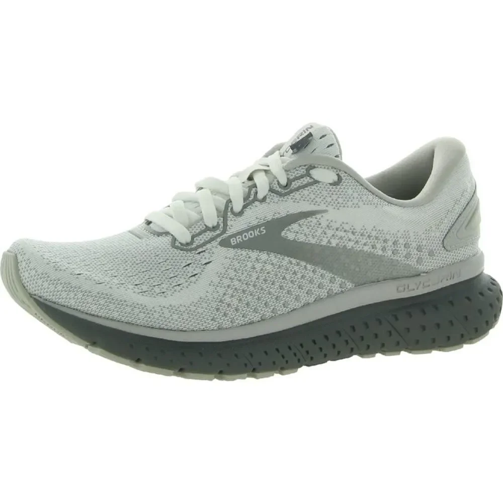Brooks Womens Glycerin 18 Gray Fitness Workout Running Shoes Sneakers NWT